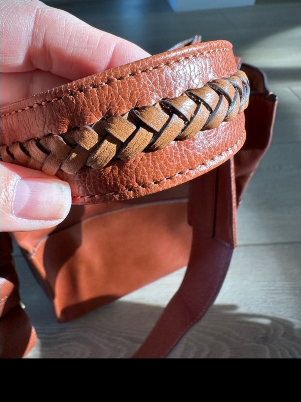 HAMMITT Davis Leather Manzanita Tan Bag - Picture 5 of 8